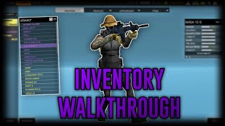 War Trigger 3 - Inventory Showcase (with commentary)
