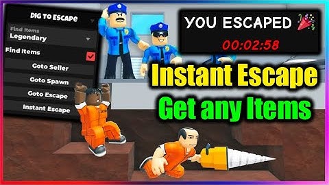 [⛏️NEW] Dig to Escape Script - Get any Items, Instant Escape