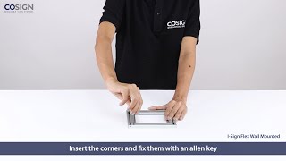 I-Sign Flex Wall Mounted - Installation Guide