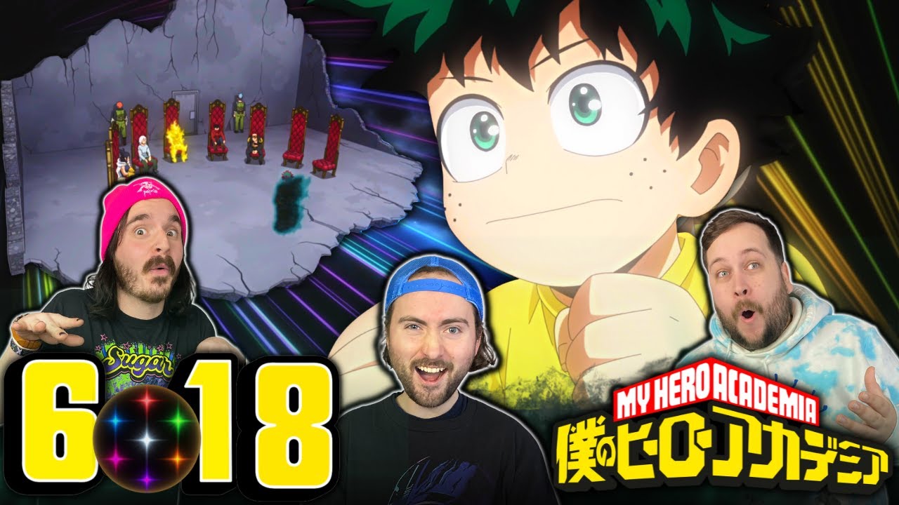 My Hero Academia S06E18 Izuku Midoriya and Tomura Shigaraki Review