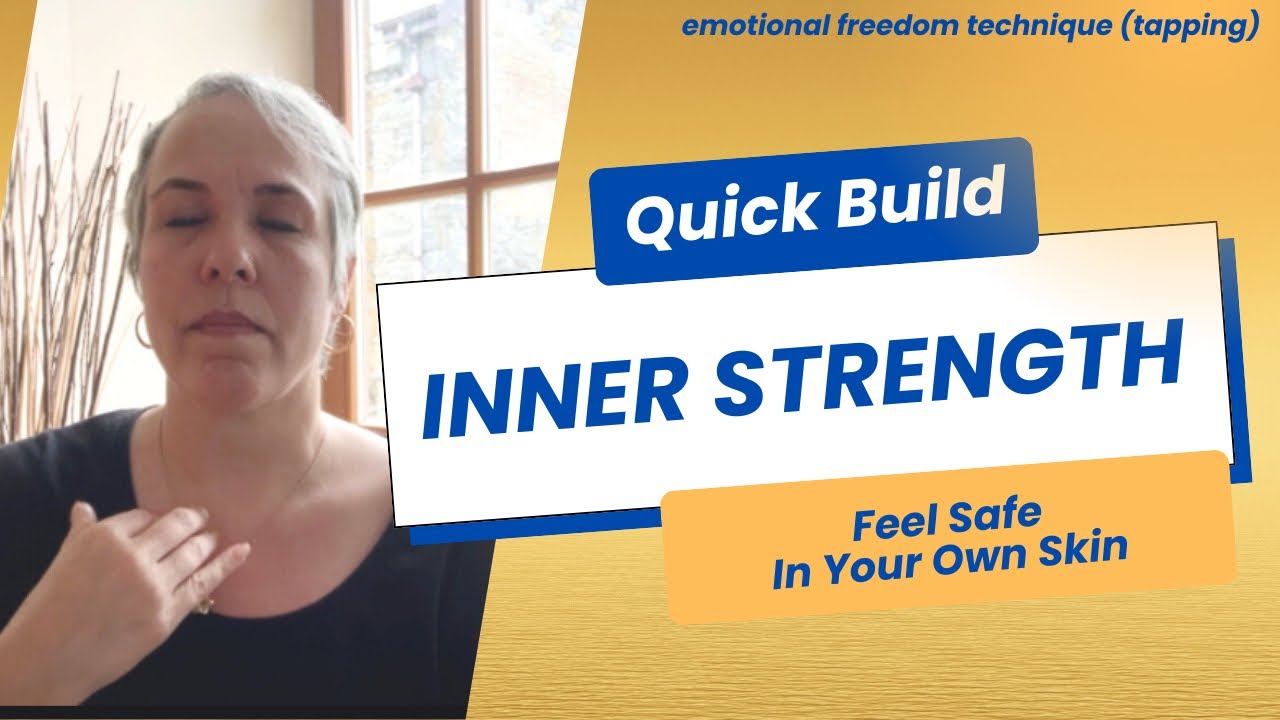 Feeling Safe in Your Own Skin. 10 Mins to Build Inner Strength & Feel Less Exposed | EFT (Tapping)