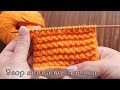 Узор спицами «Узелки», видео | «Knot» knitting pattern