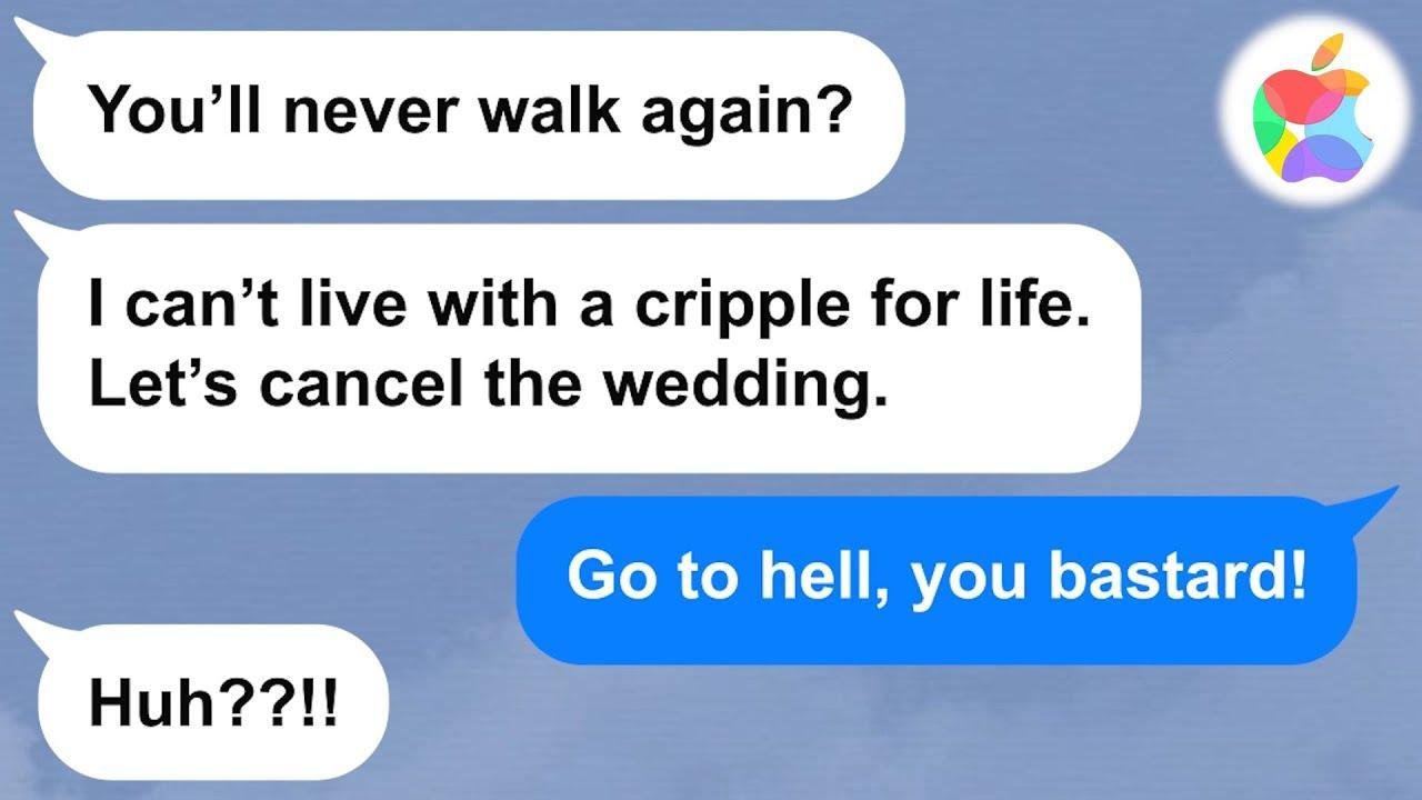【Apple】I was dumped a month before our wedding after getting paralyzed in a car accident but then...