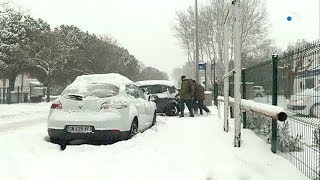 Montpellier : la neige bloque les salariés sur leur lieu de travail screenshot 2