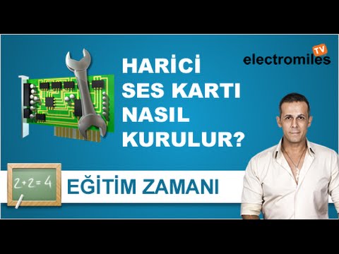 Video: Ses Kartı Nasıl Kurulur