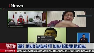 BNPB: Banjir Bandang di NTT Belum Masuk Kategori Bencana Nasional - iNews Siang 06/04