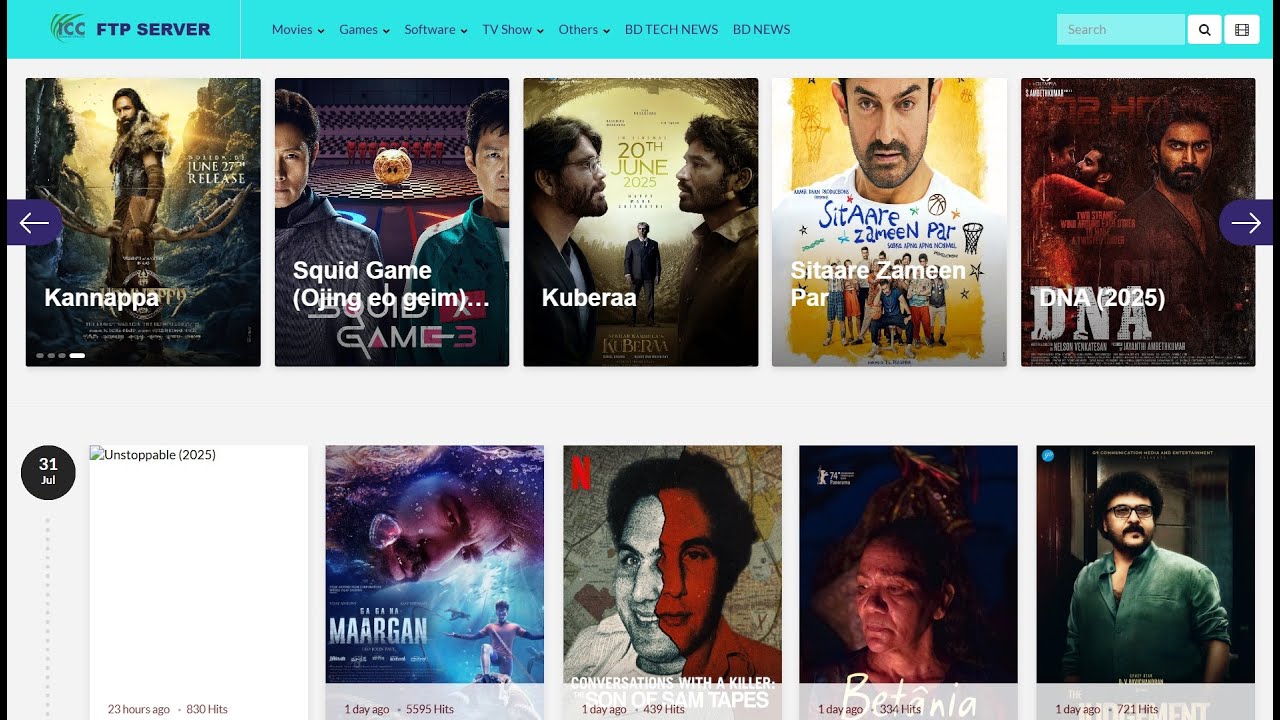ICC Communication Limited FTP (ICC FTP SERVER) Access View - আইসিসি কমিউনিকেশন লিমিটেড এফটিপি