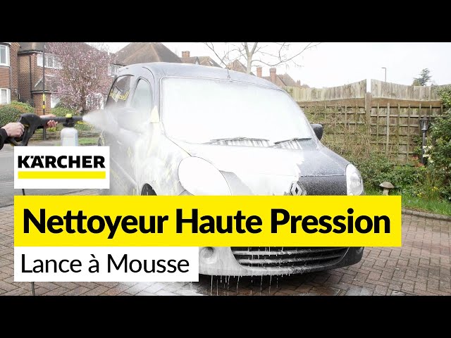 Démonstration de la Lance à Mousse Karcher 