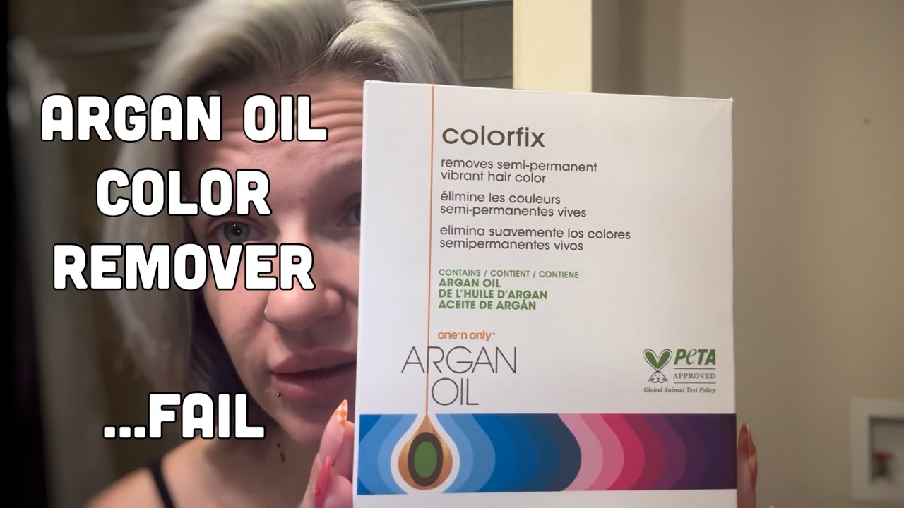 Argan Oil Color Remover… FAIL or SUCCESS?!