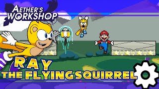 Rivals of Aether Workshop Showcase: Ray The Flying Squirrel! (Sonic)