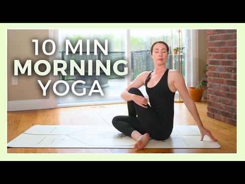 10 min Morning Yoga Energy Boost - TWIST & STRETCH