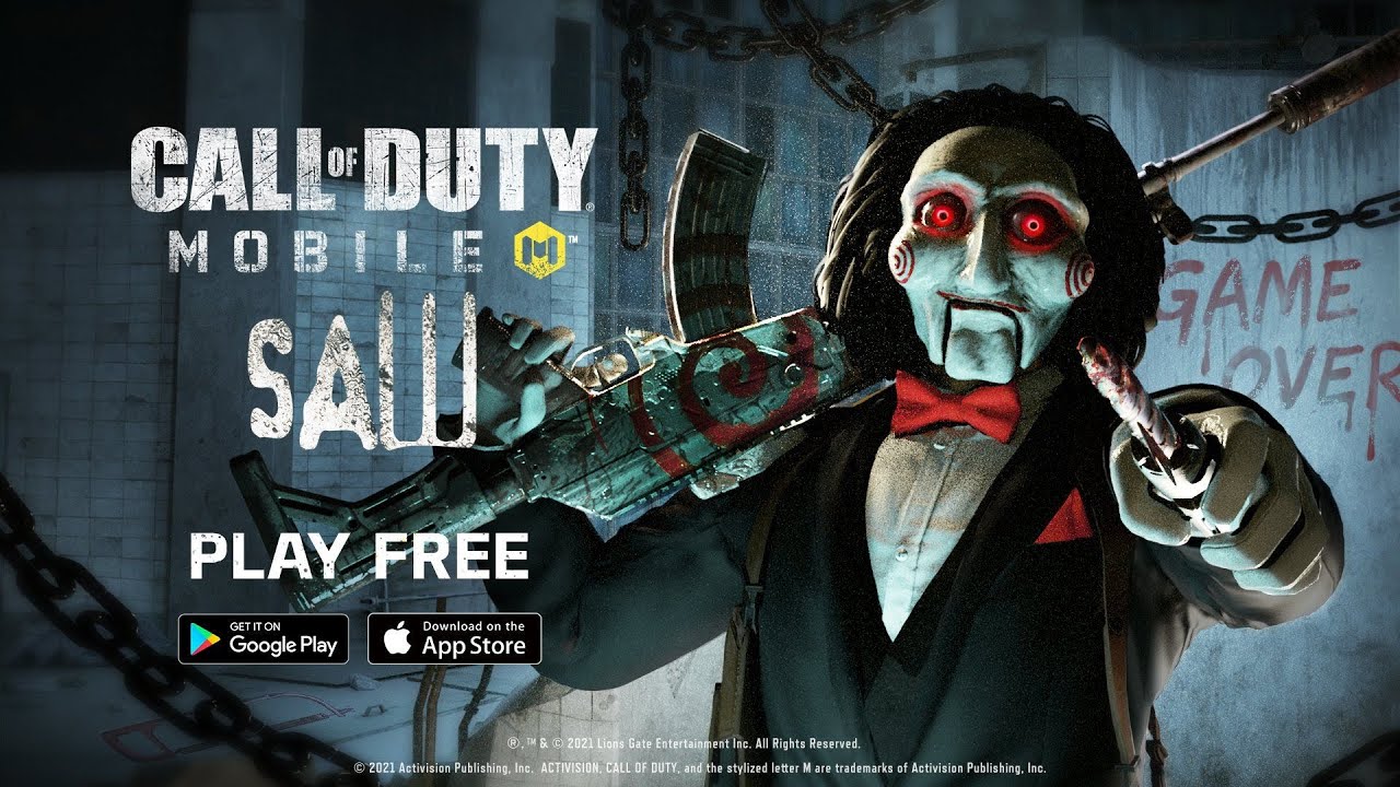 Call Of Duty: Mobile x SAW Trailer - Game Over Lucky Draw