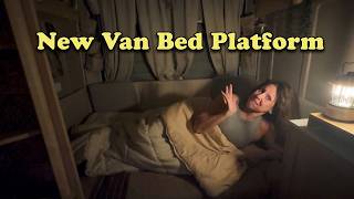 I Changed My Van Bed Platform (And I Love It)