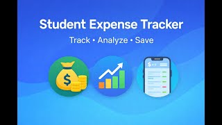 Smart Student Expense Tracker Web Application
