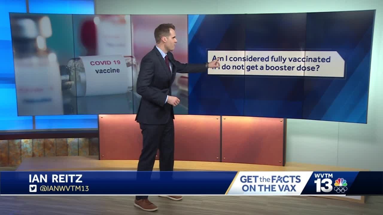 COVID-19 Q&A: Am I considered fully vaccinated without a booster dose?