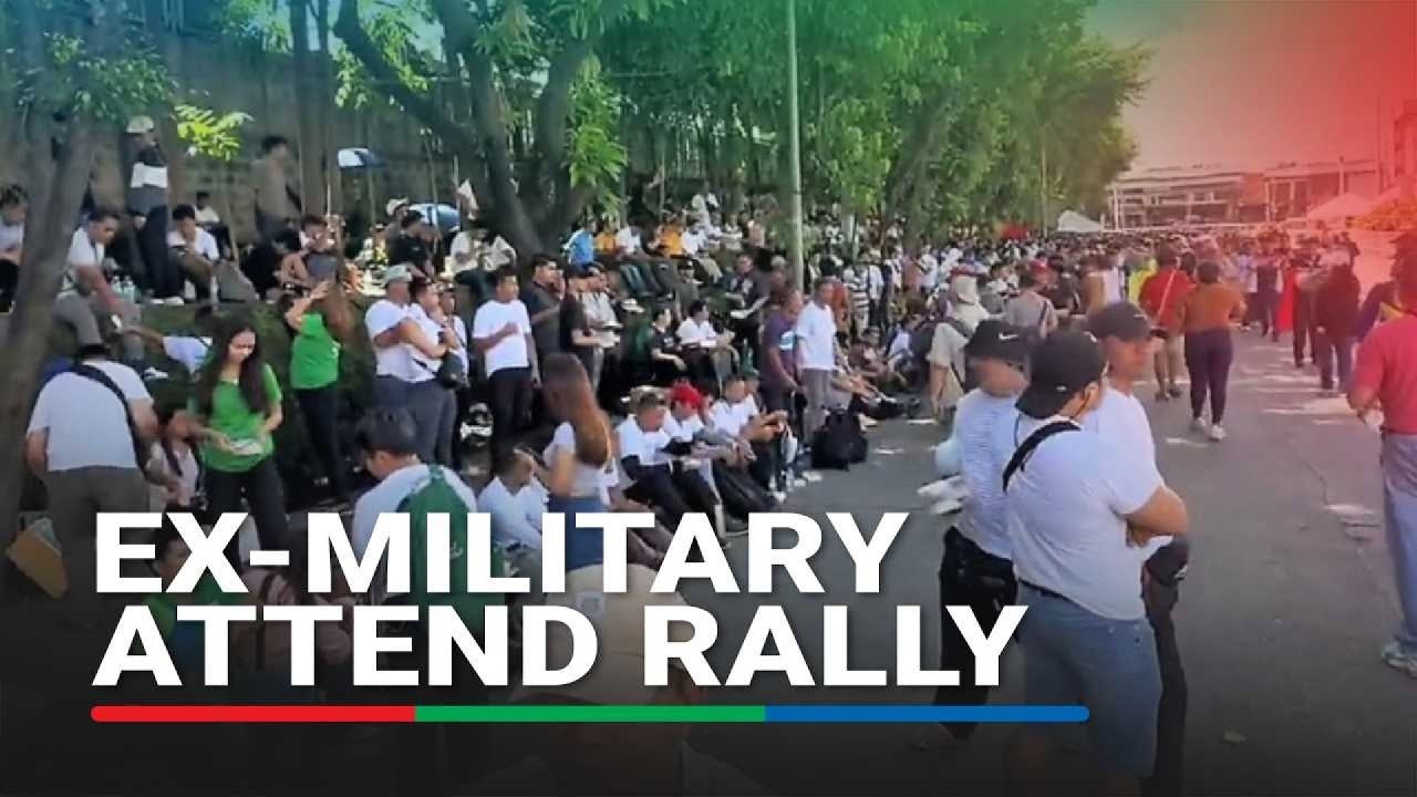 Retired military officers join Peopler Power Monument rally | ABS-CBN ...