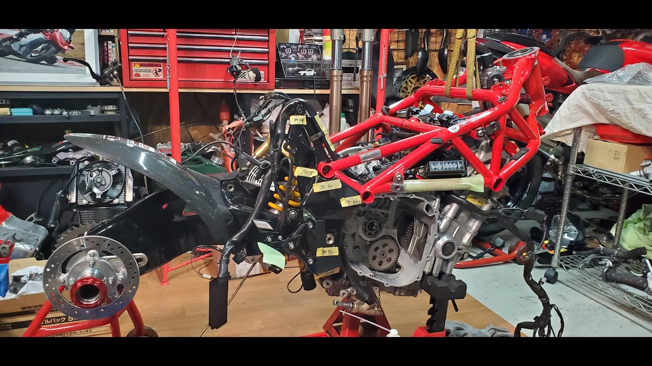 【MV AGUSTA  F4  Revival Story】エンジンブロー転倒入院からの復活