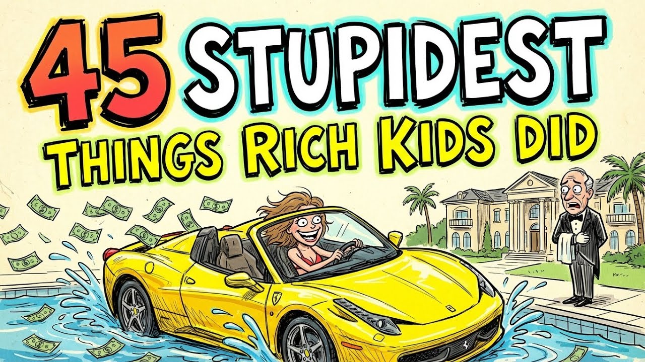 45 Stupidest Things Rich Kids Did With Their Trust Funds