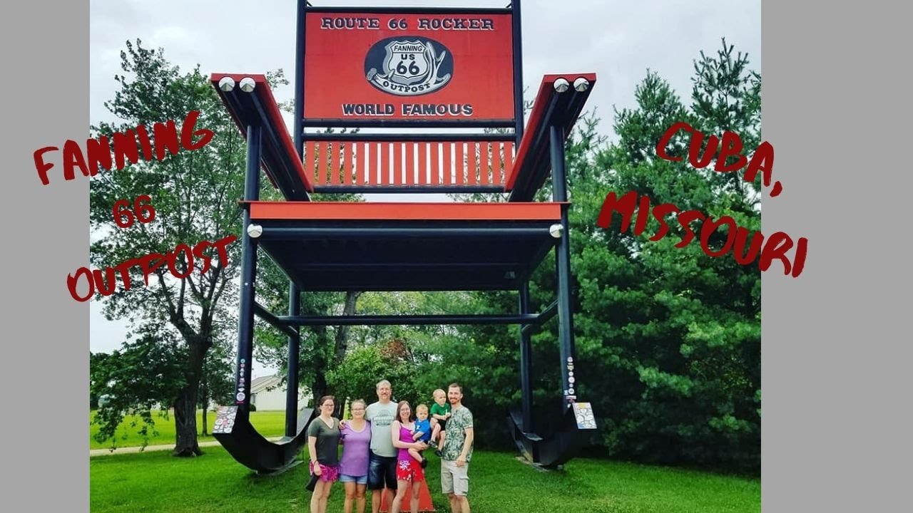 Fanning Outpost on Route 66 | World's Largest Rocking Chair | Cuba ...