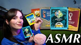 ASMR Rare Panini World Cup Stickers | Soft Spoken Pack Opening screenshot 1