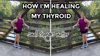 How I cut my thyroid antibodies in half in only 6 weeks! // Small changes DO MATTER!