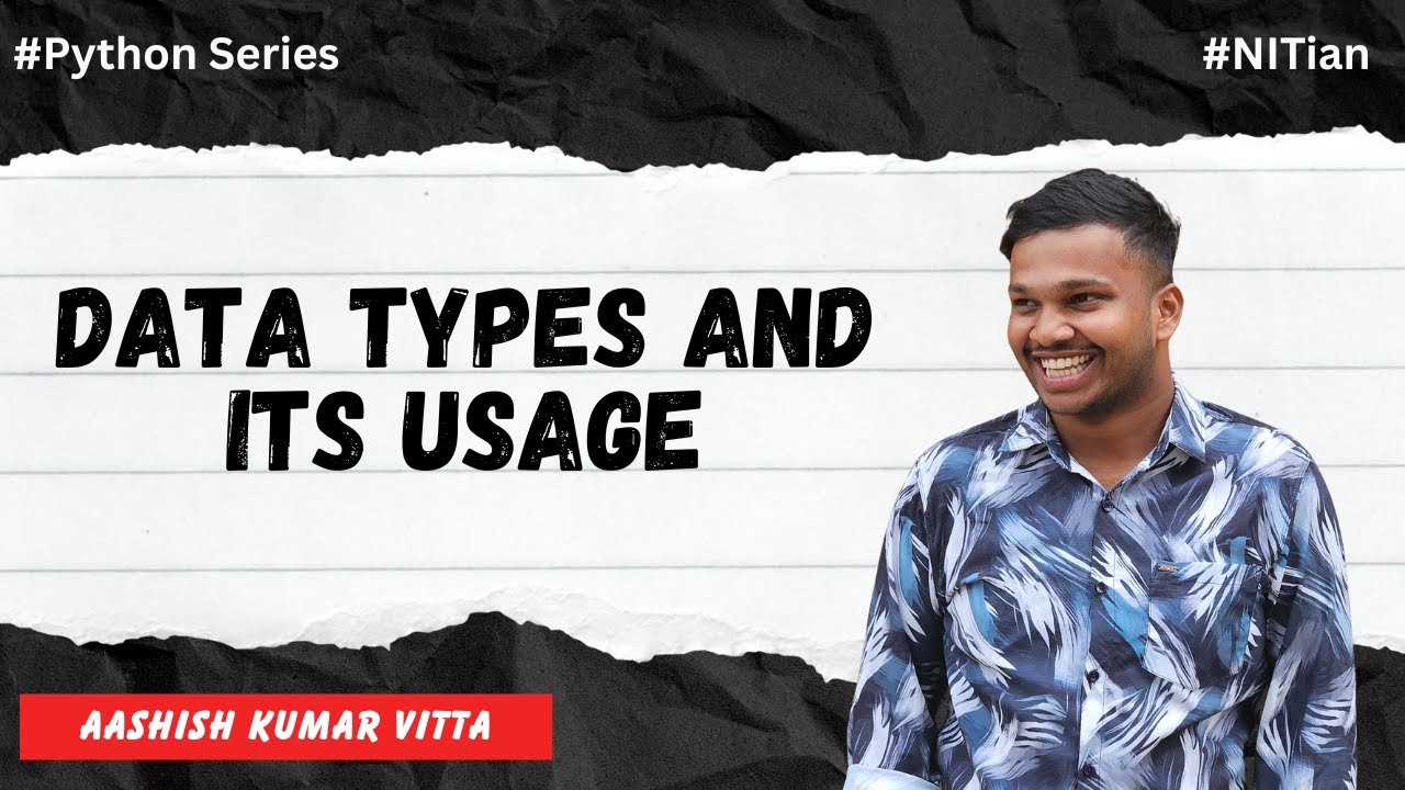 Data types and its usage | 