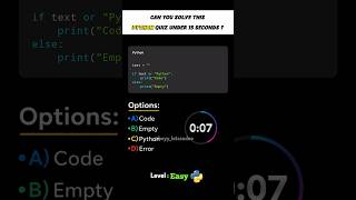 Python Interview Question | Daily Coding Quiz |