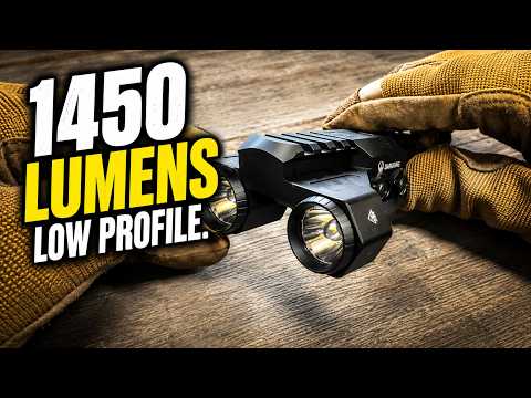 This Light Is Unique π DarkFang 1450 Lumen Tactical Flashlight