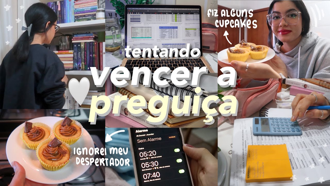 um dia vencendo a preguiça 🥱| acordei *muito tarde* e tentei ser produtiva, será que funcionou?