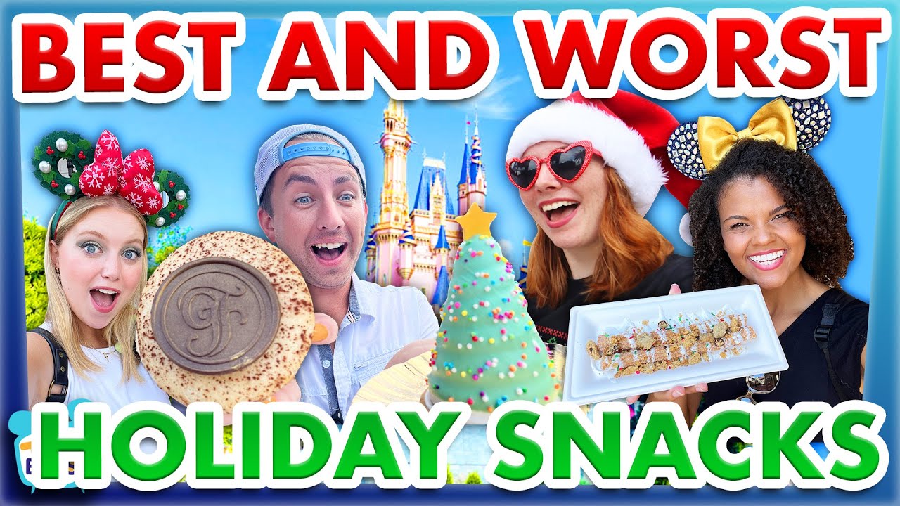 The BEST and WORST Disney World Holiday Snacks - YouTube
