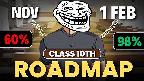 Class 10 Roadmap November to February 🔥 | Score 98% in Boards 2025 | Toppers Study Plan