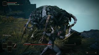 Elden Ring: Killing Grafted Scion in the Tutorial as a Wretch (No Damage)
