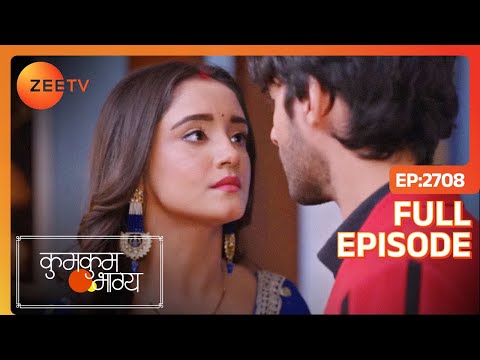 Purvi और RV गंदे कमरे को लेकर झगड़ते हैं - Kumkum Bhagya - Full Ep 2708 - Zee Tv - 28 March 2024