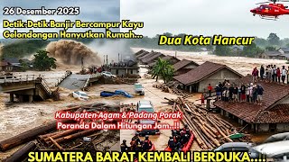Download Lagu BANJIR BANDANG SUMBAR MENGAMUK LAGI 26/12/2025, SUNGAI MELUAP, RUMAH WARGA DIPENUHI LUMPUR \u0026 BATU MP3