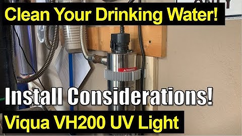 The Standard for UV - Viqua VH200 Water Purification Light