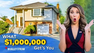 What $1,000,000 Gets You in Valley Stream NY | Real Estate House Tour 2025