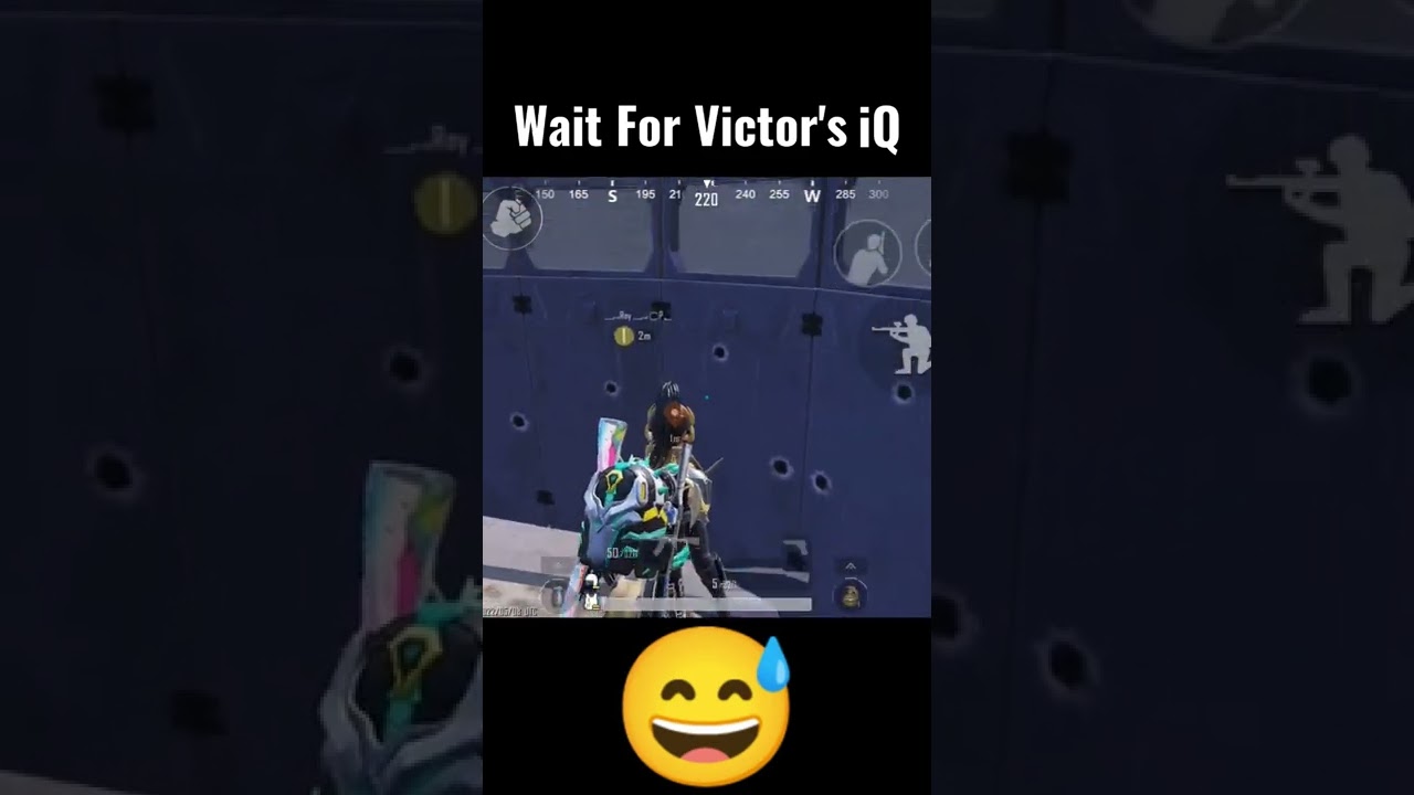 Wait For Victor's IQ 😳 bgmi funny 