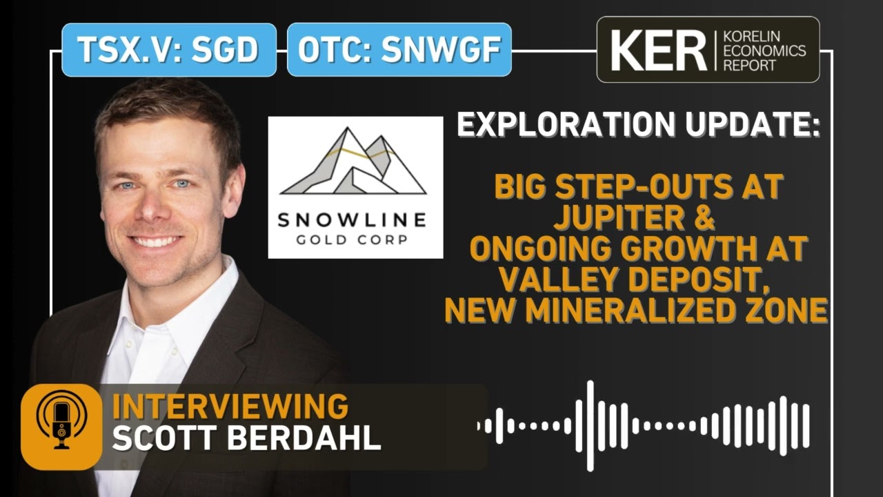 Snowline Gold — крупные производственные мощности на месторождении Юпитер и продолжающийся рост м...