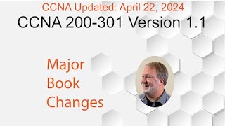 Minor CCNA Blueprint Update, but Major Book Updates for 2024