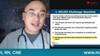 Session 28,  NCLEX Prioritization/Delegation