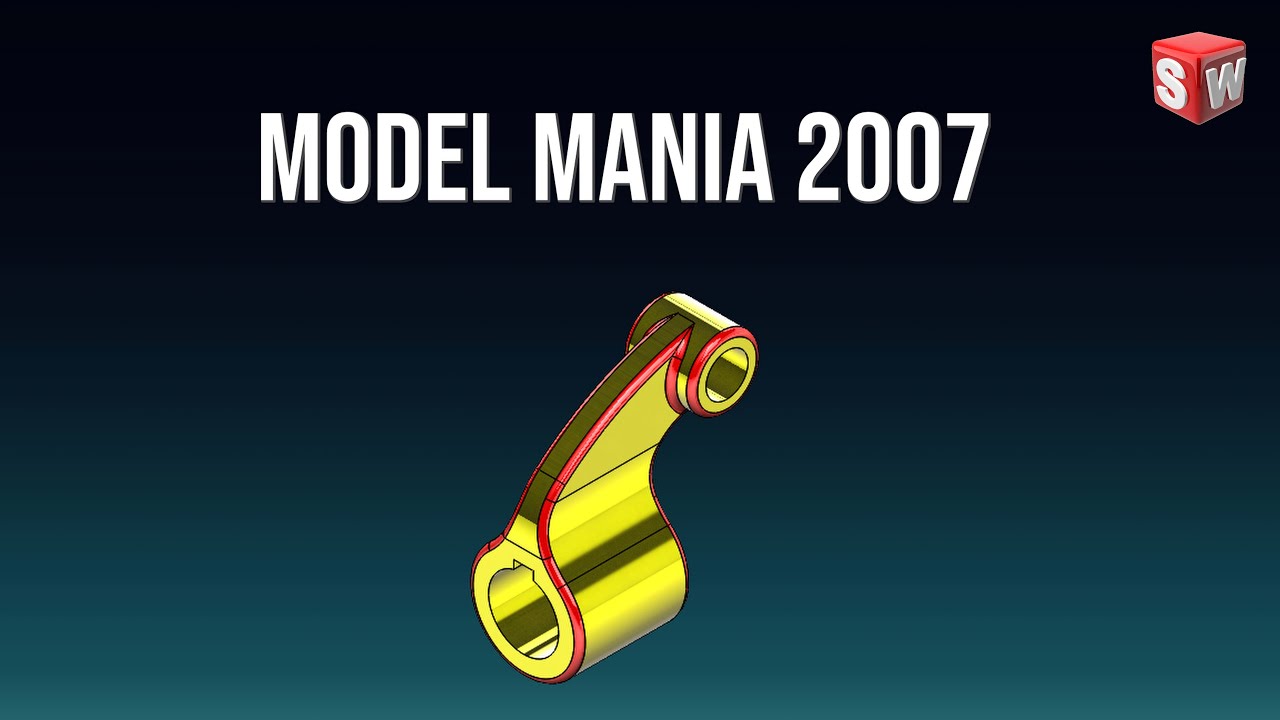 SolidWorks Model Mania 2007 – Full CAD Challenge Explained! - YouTube