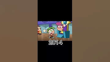 Thumbnail of Cosmo and Wanda Over the Years : 1998 - Now #shorts #fairlyoddparents #thenvsnow #nickelodeon