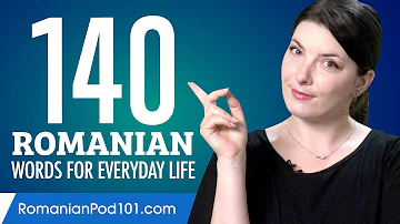 140 Romanian Words for Everyday Life - Basic Vocabulary #7