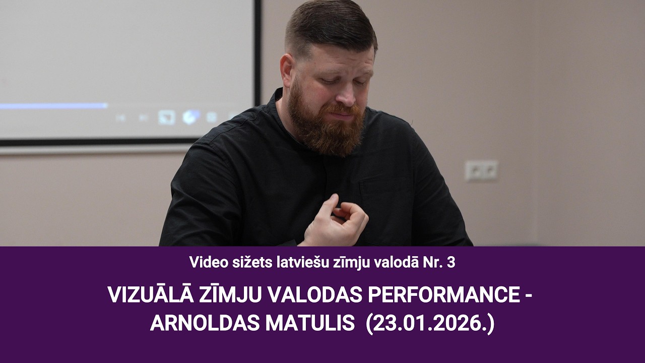 Video ziņu sižets Nr. 3 