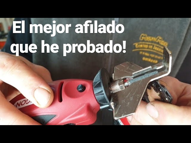 Afilador Cadena Motosierra Portátil, Herramienta de Afilador Cadenas  Motosierra Manual con la Manivela, Afila de Cadenas de Motosierra para todo  tipo de Motosierras Eléctricas : : Jardín