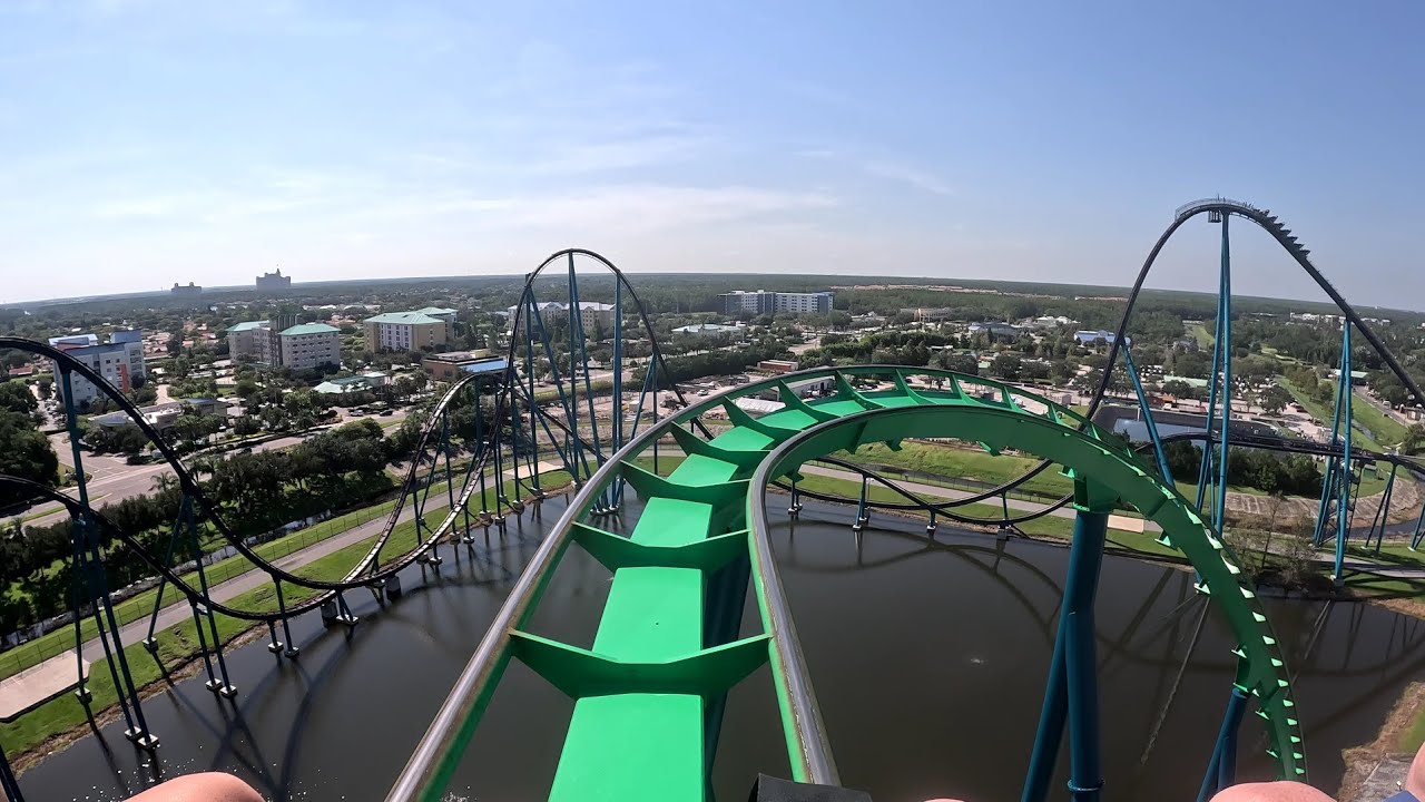 KRAKEN @ SEAWORLD ORLANDO | 4K FRONT ROW POV