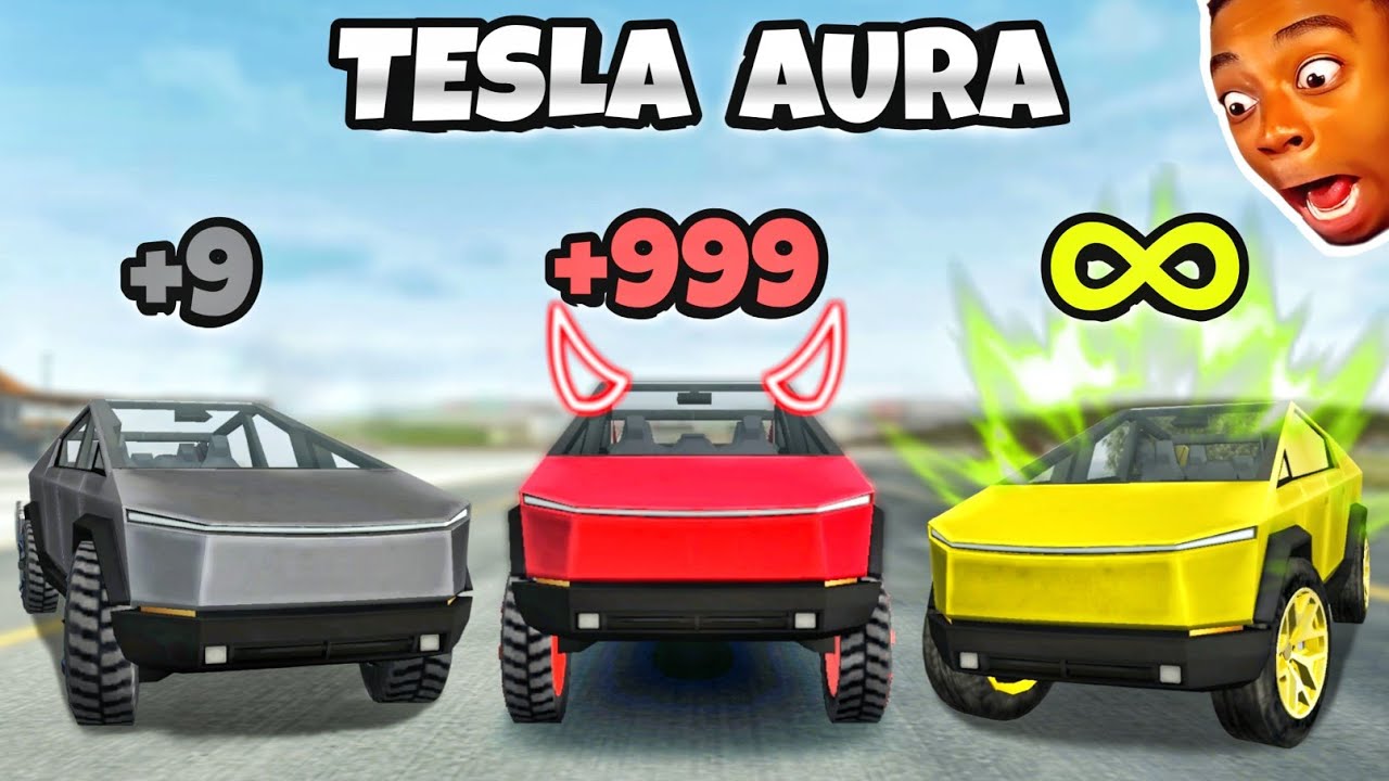 Tesla Aura +9🤡 против Aura Infinity♾️💀 | Симулятор экстремального вождения автомобиля |