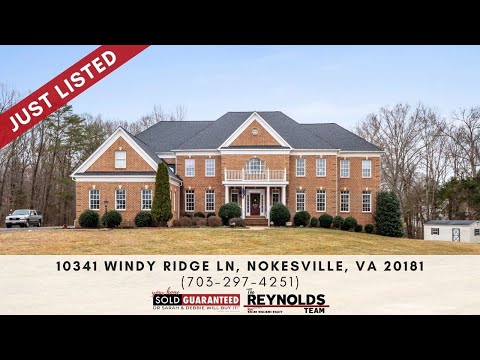10341 Windy Ridge Lane, Nokesville, VA home video tour
