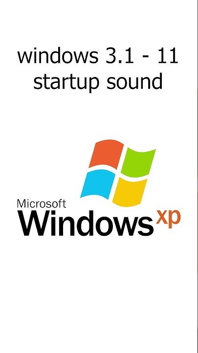 windows startup sound evolution (windows 3.1 - 11) - YouTube