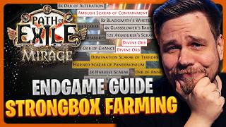 15+ Div/Stunde Profit mit Strongbox-Farming (2 Varianten) | Path of Exile 3.28 Farming